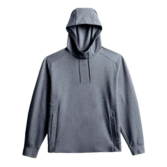Ministry Of Supply Unisex XXXS Fusion Terry For All Hoodie Gray 4 Way Stretch - Picture 2 of 12